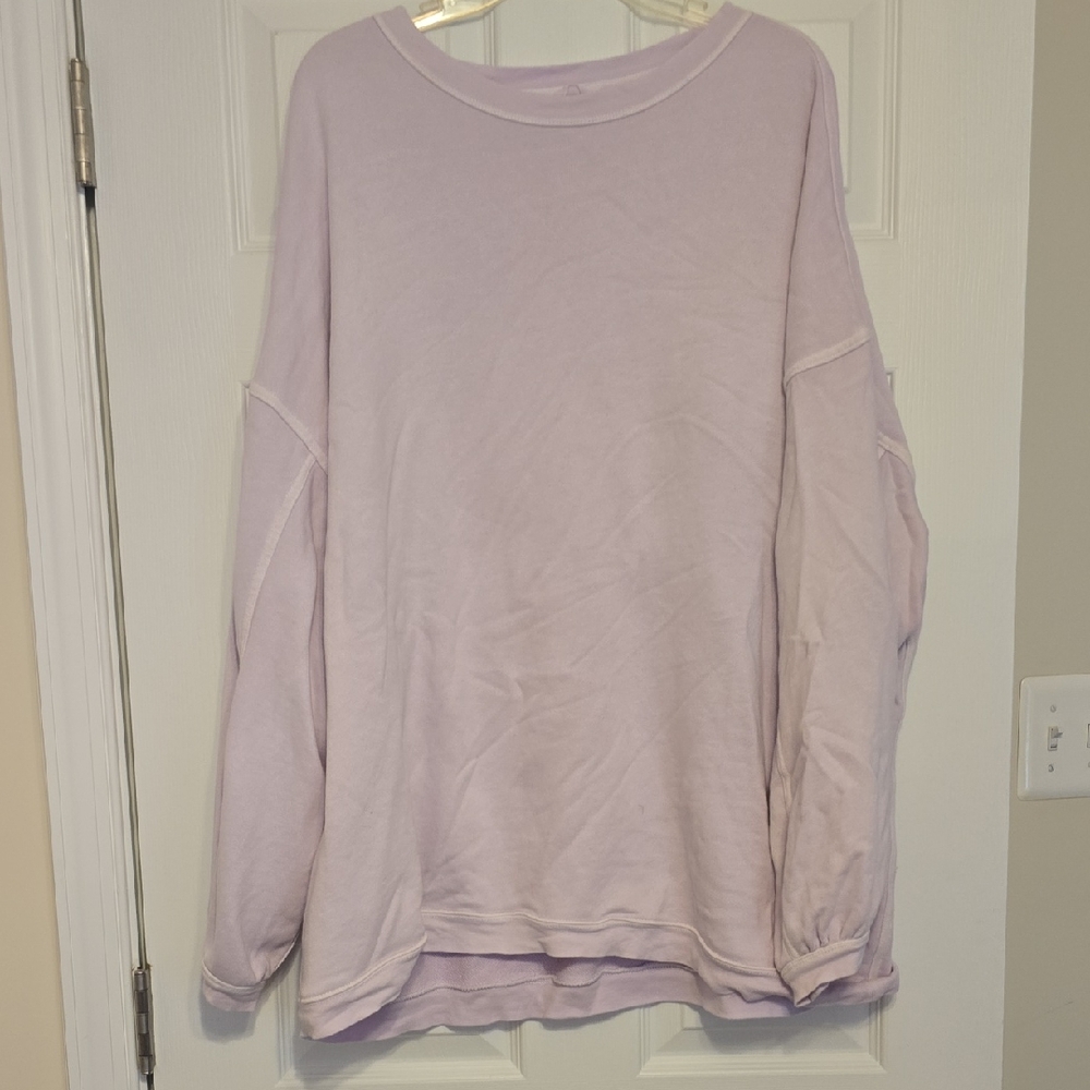 American Eagle Light Purple Sweatshirt